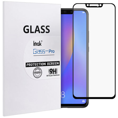 Full Coverage Tempered Glass Screen Protector for Huawei Nova 3i - Black